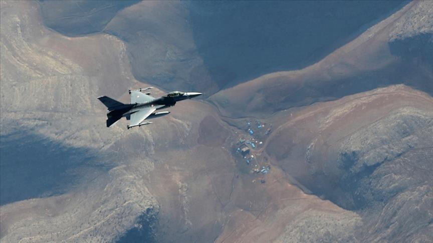 Turkish jets neutralize 2 PKK terrorists in northern Iraq