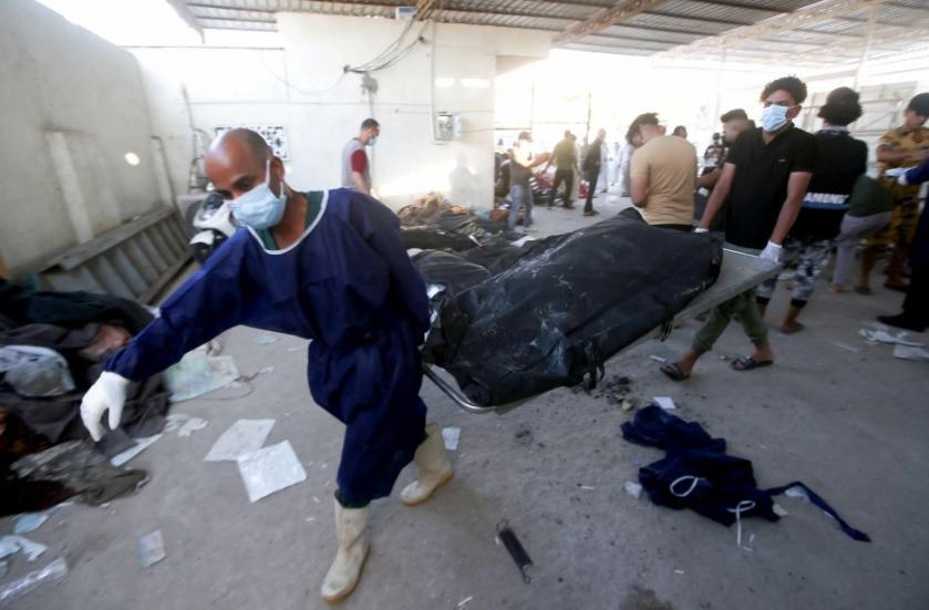 Dozens killed in coronavirus hospital fire in Iraq