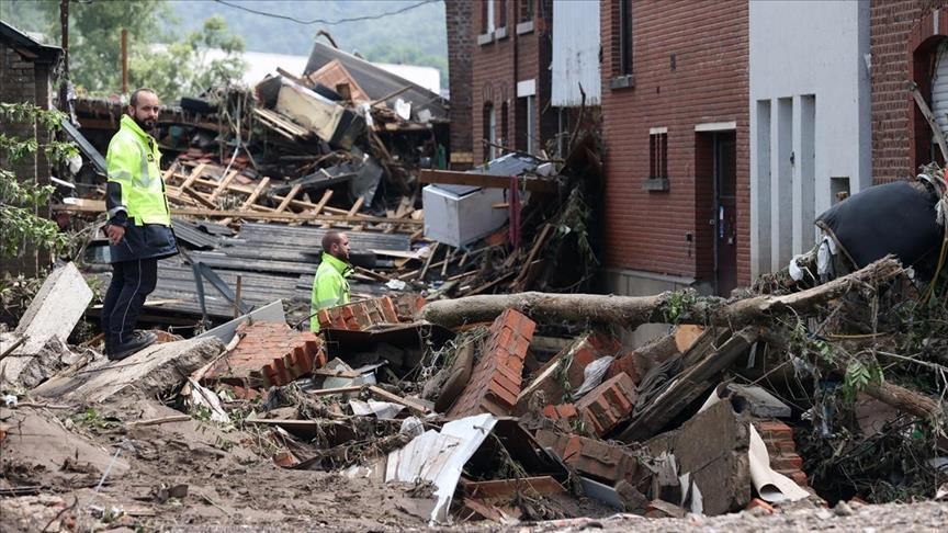 Turkish charity launches aid campaign for flood victims in Belgium