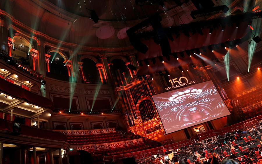 Royal Albert Hall back at capacity, but London landmark left in debt