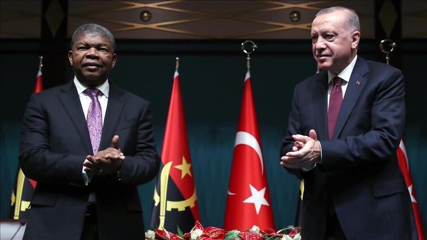 Turkey, Angola agree to reach $500 mln trade volume: Erdoğan