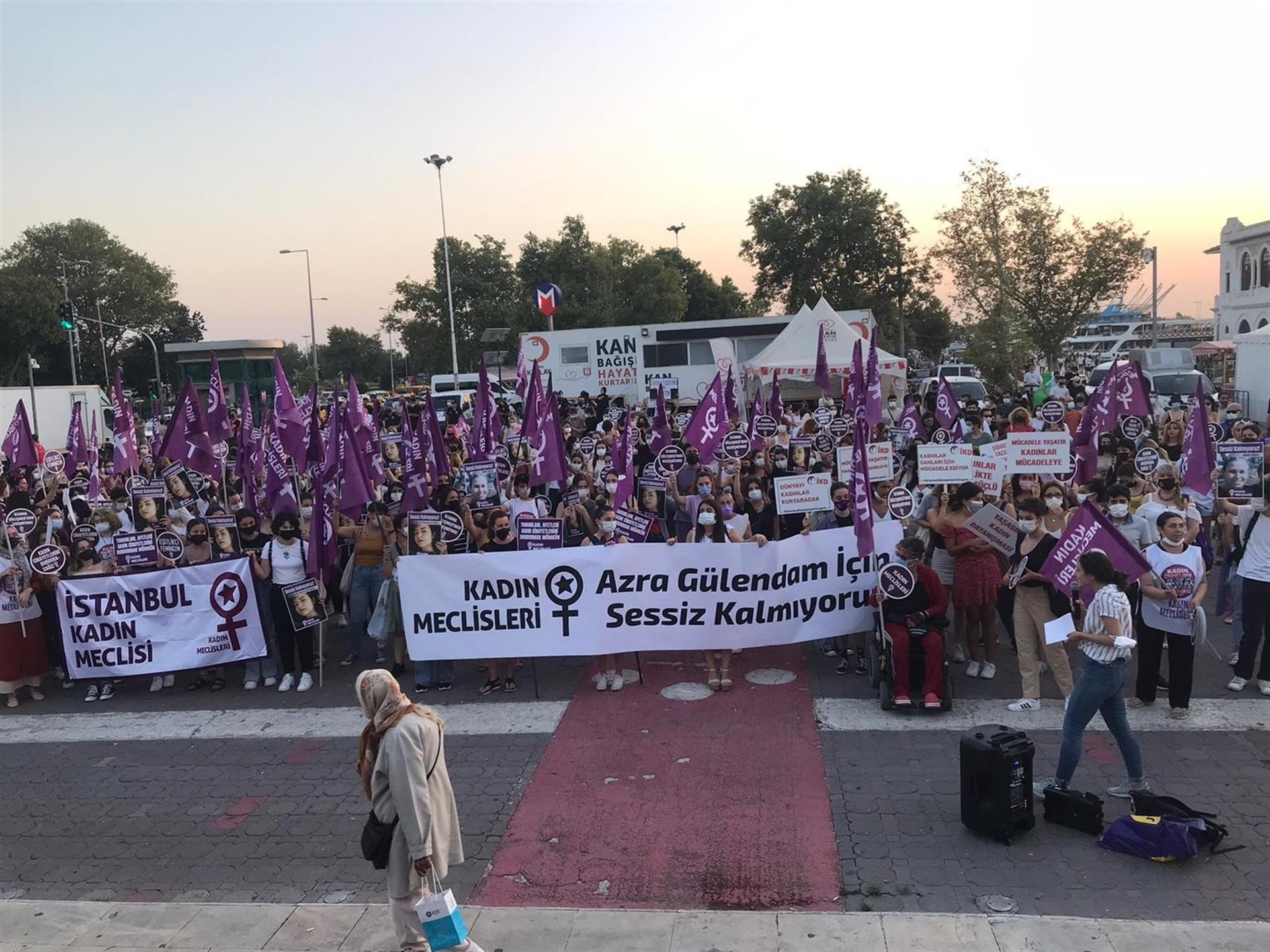 Women protest against murder of university student