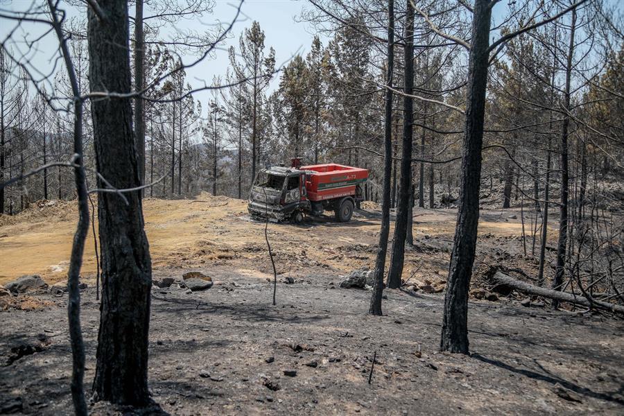 Blazes contained in Antalya districts after 218 hours of firefighting