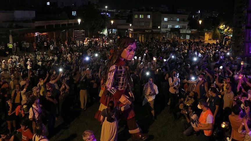 Little Amal completes Turkey tour