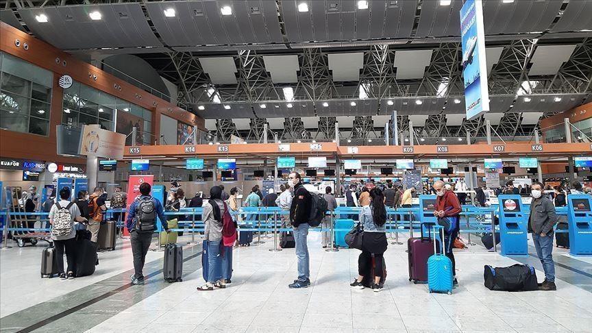 Turkish airports see 57 mln passengers in first 7 months