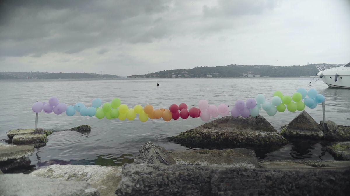 Stay Safe by Volkan Aslan at SALT Galata
