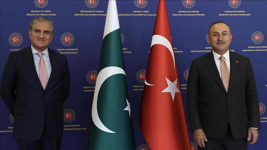 FM Çavuşoğlu talks with Pakistani counterpart on Afghanistan