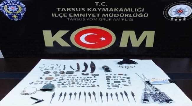 159 historical artifacts recovered in southern Turkey