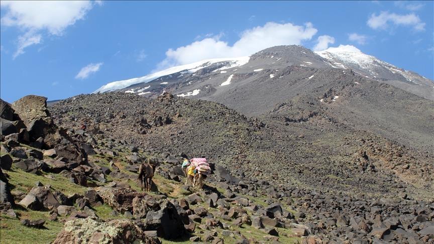 Glaciers on Turkeys highest mountain melting due to climate change