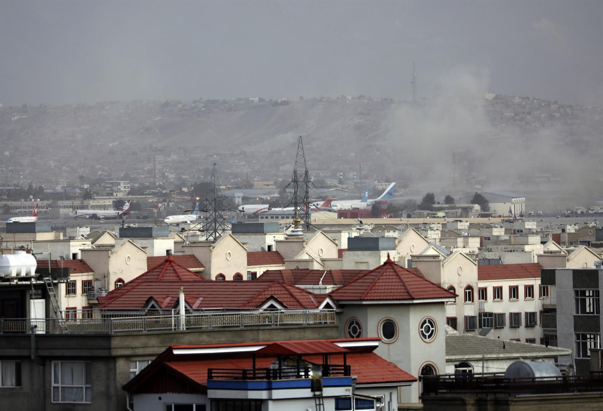 Civilians, US troops among dozens killed in Kabul airport attack