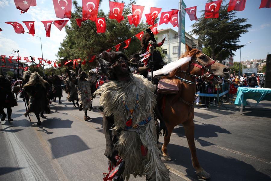Liberation of Anatolian town marked with ‘scary’ marches