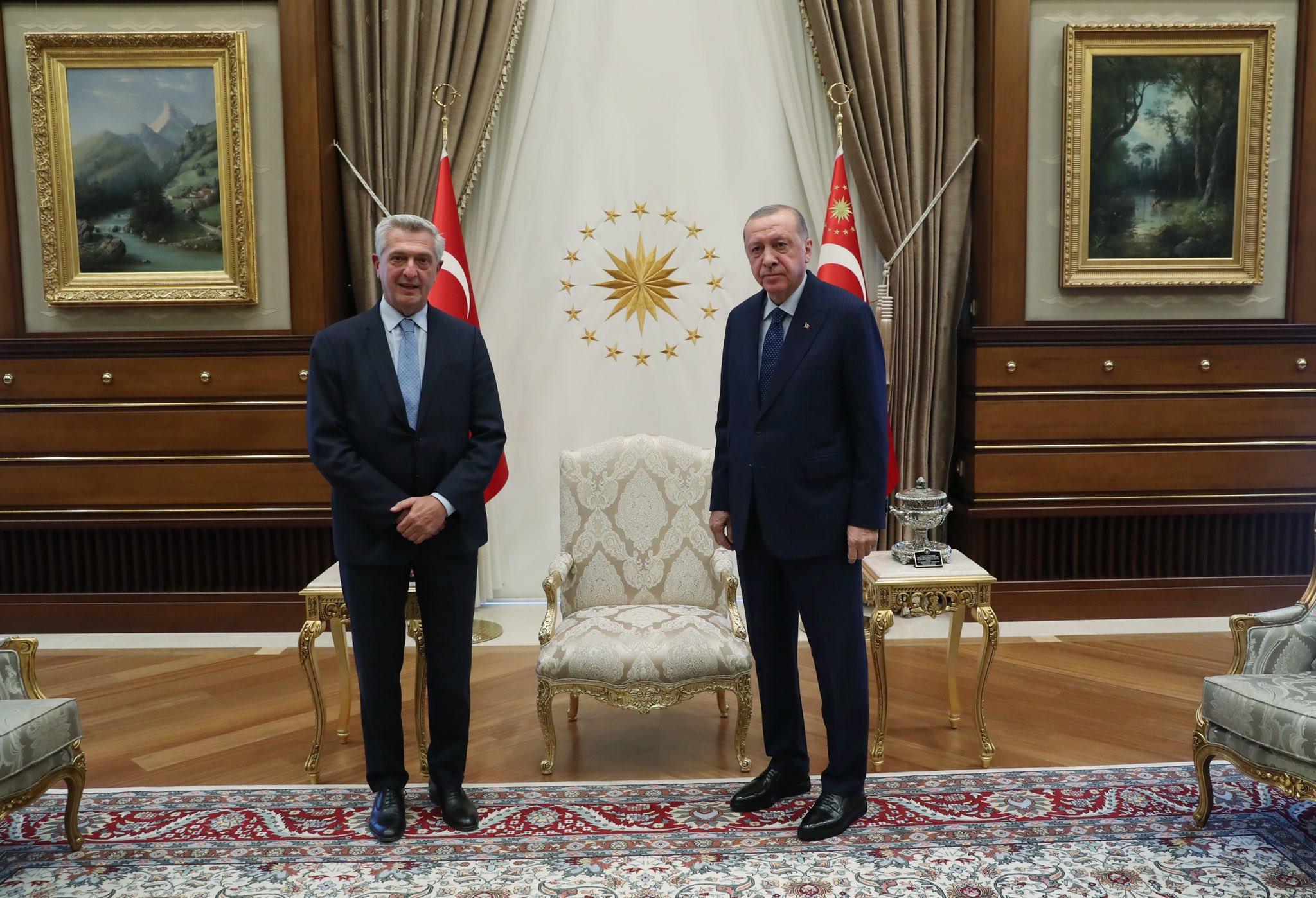 UN high commissioner for refugees visits Turkey