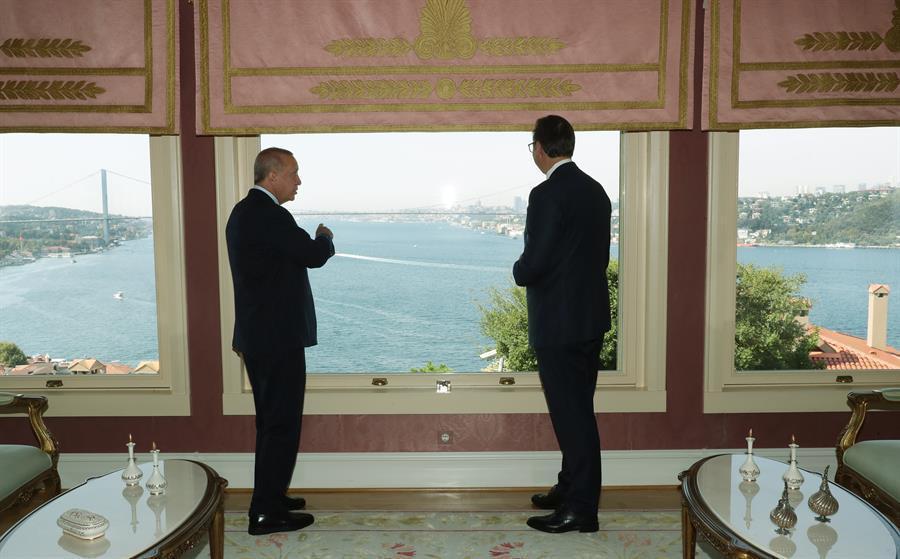 Turkish, Serbian presidents meet in Istanbul