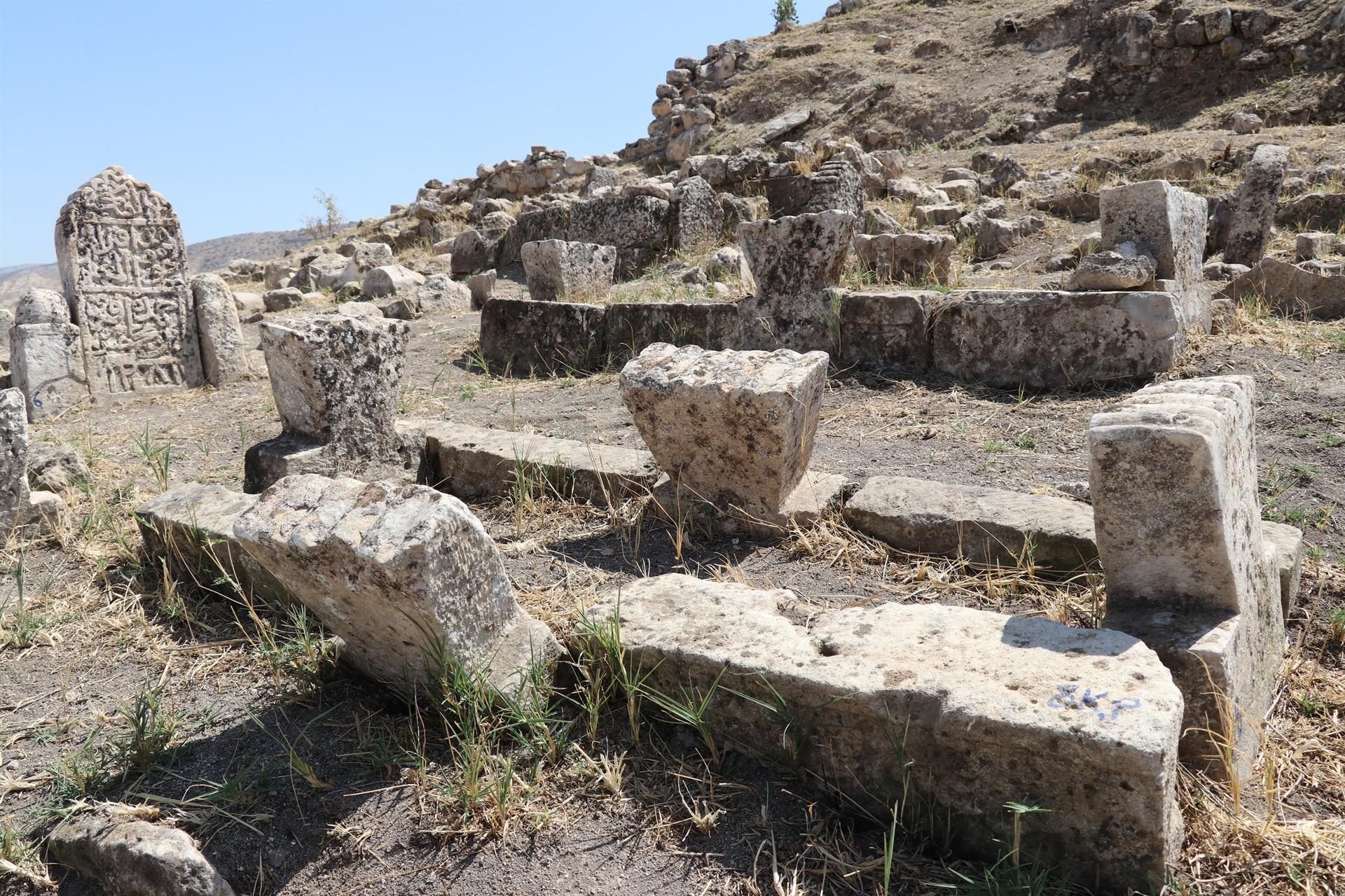 Tombstones found in Hasankeyf unique