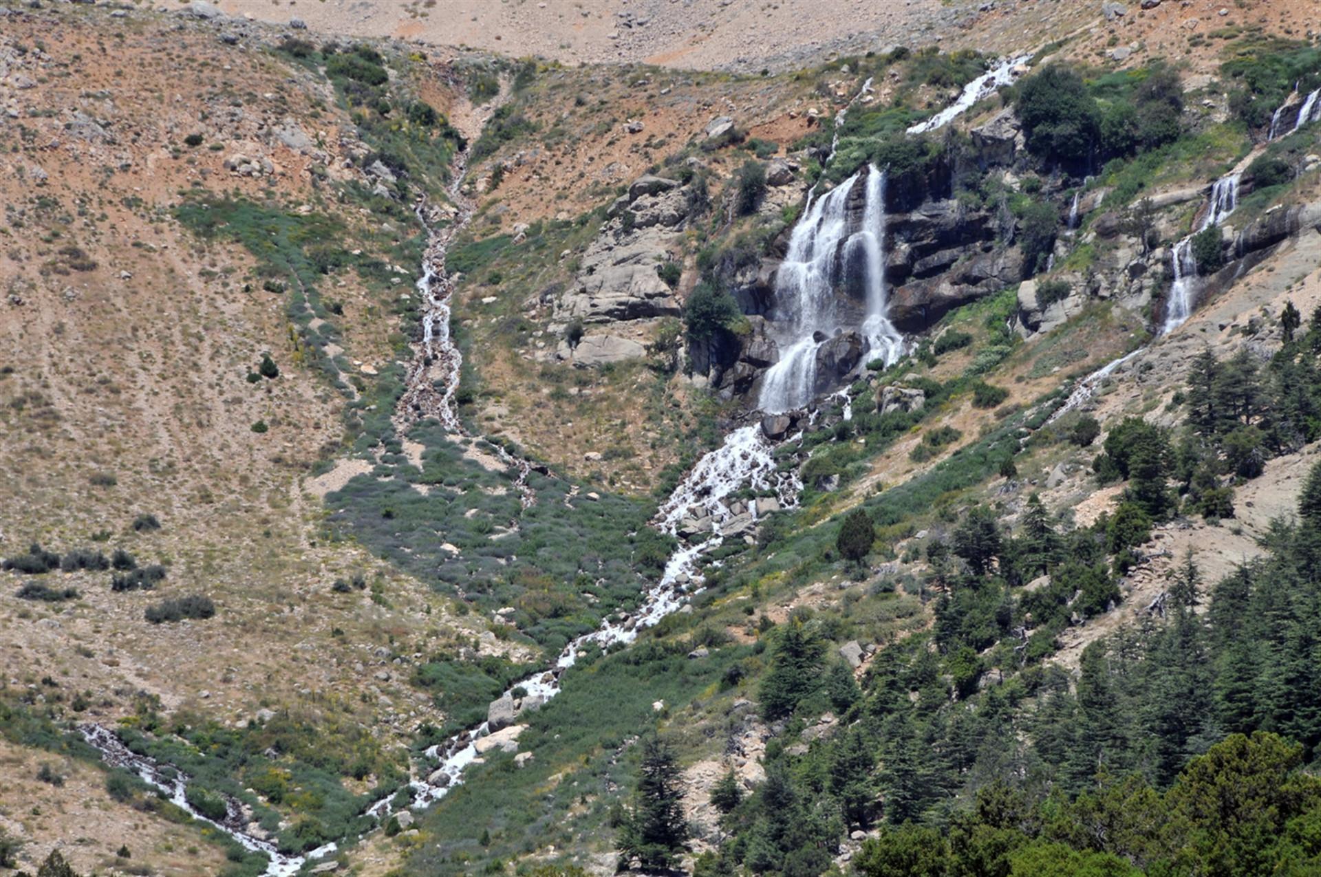 Waterfall believed to be sacred dries up for first time