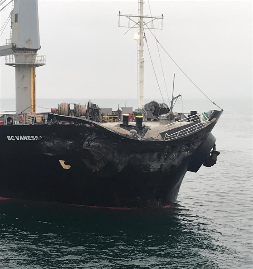 Two vessels collide in Turkeys Marmara Sea