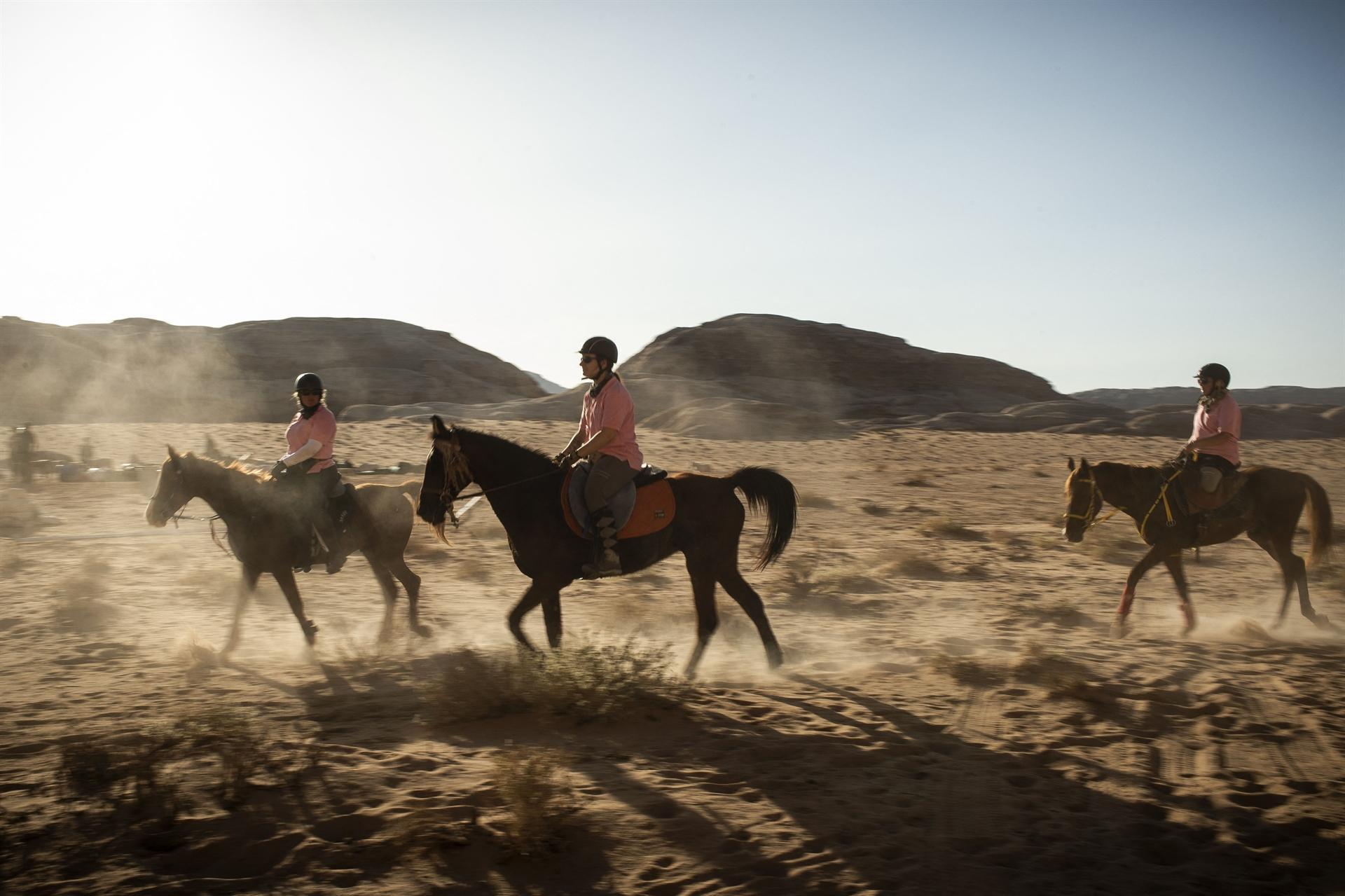 Epic horse race gallops through Jordan’s desert