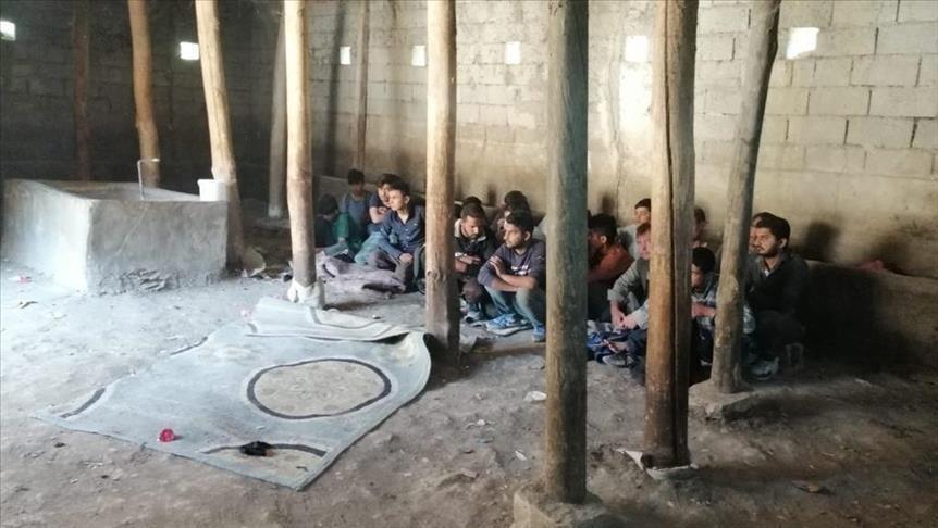 More than 160 irregular migrants held in eastern Turkey