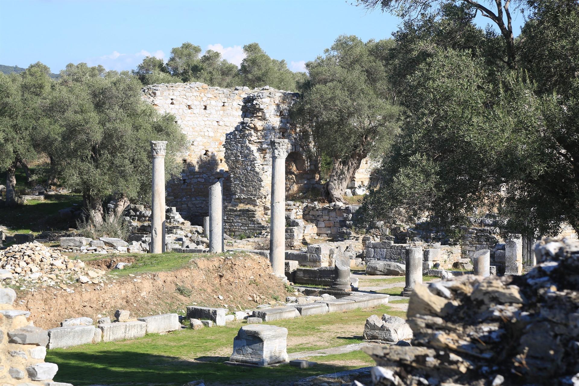 Photogrammetric map of Iasos made