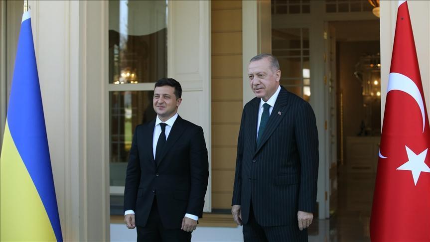 Turkish, Ukrainian presidents discuss bilateral relations, regional issues