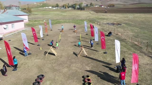Village kids have fun with adrenaline-pumping ‘Köyvivor’