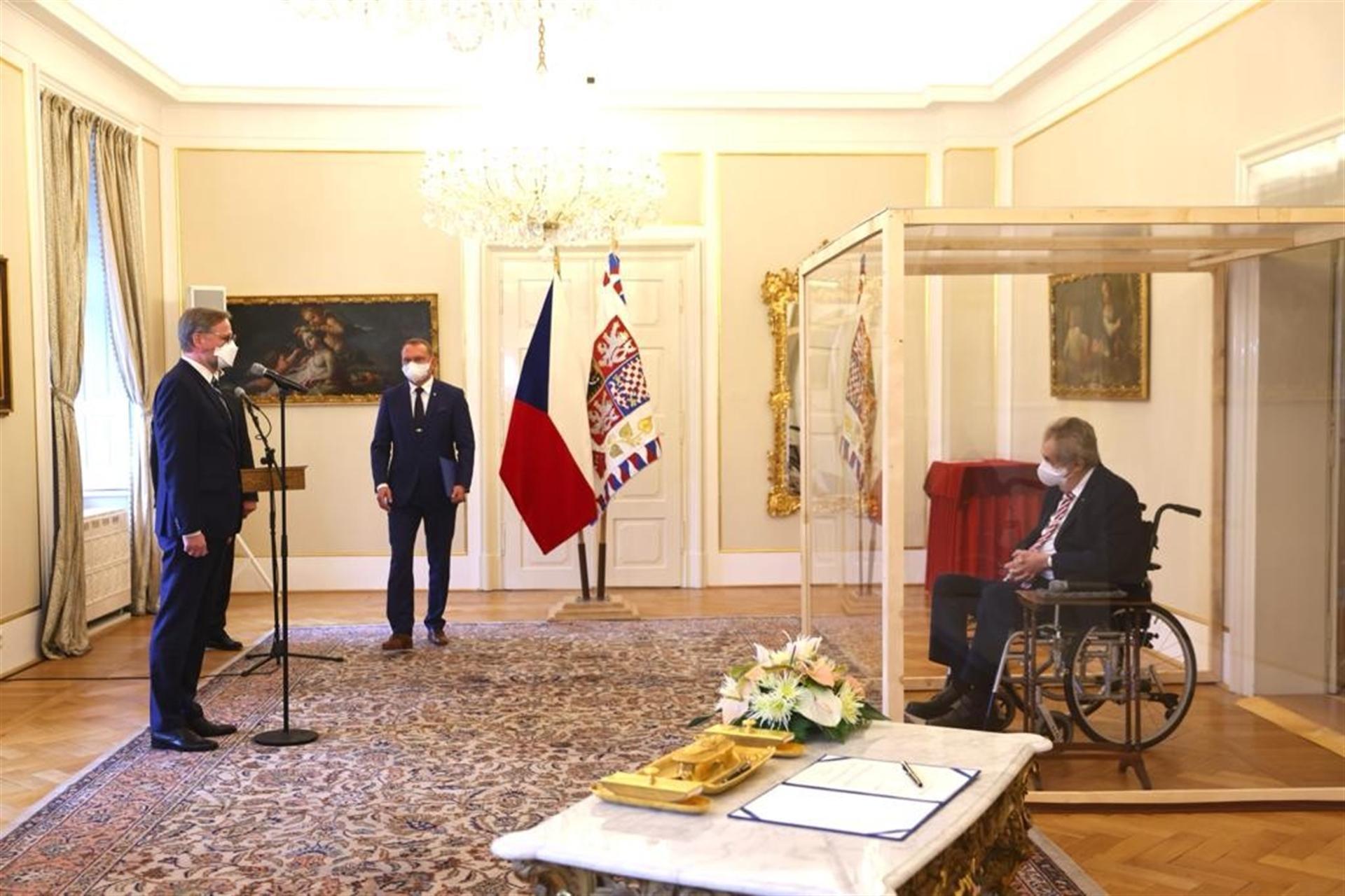 Petr Fiala named new Czech PM by COVID-stricken president