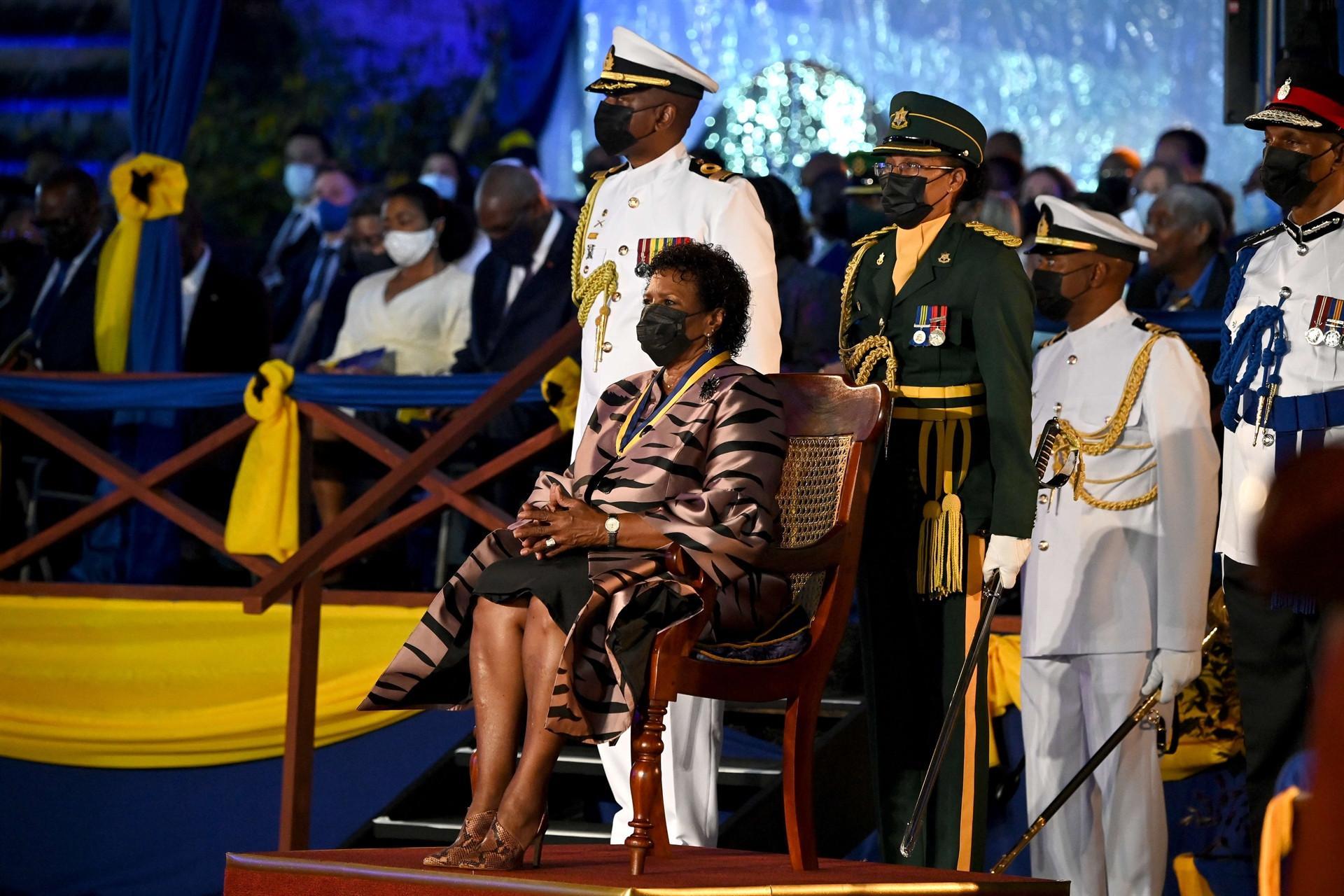 Barbados declared a republic, removing Queen Elizabeth II