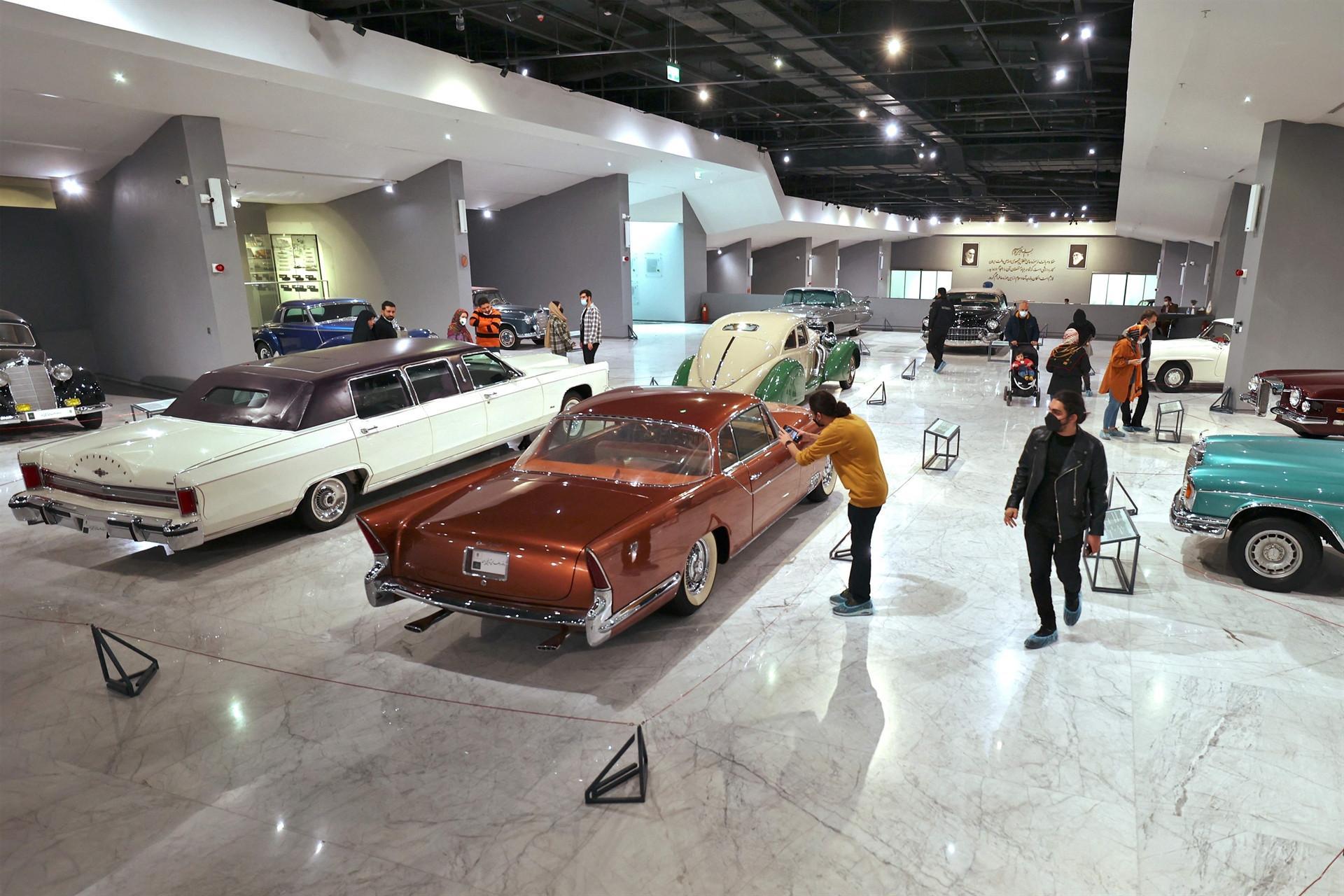 Vintage cars show racy past of Iran’s toppled royalty