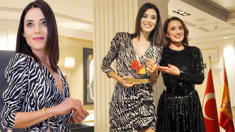 Prominent Turkish actress awarded in Spain