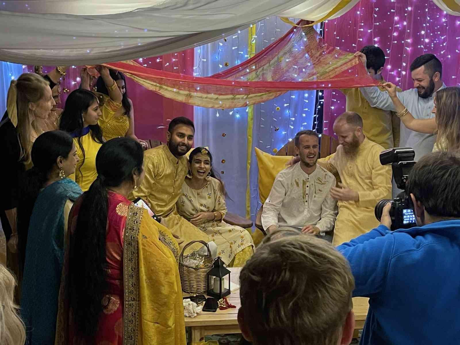 British-Indian couple chooses Turkey’s rural district as wedding destination