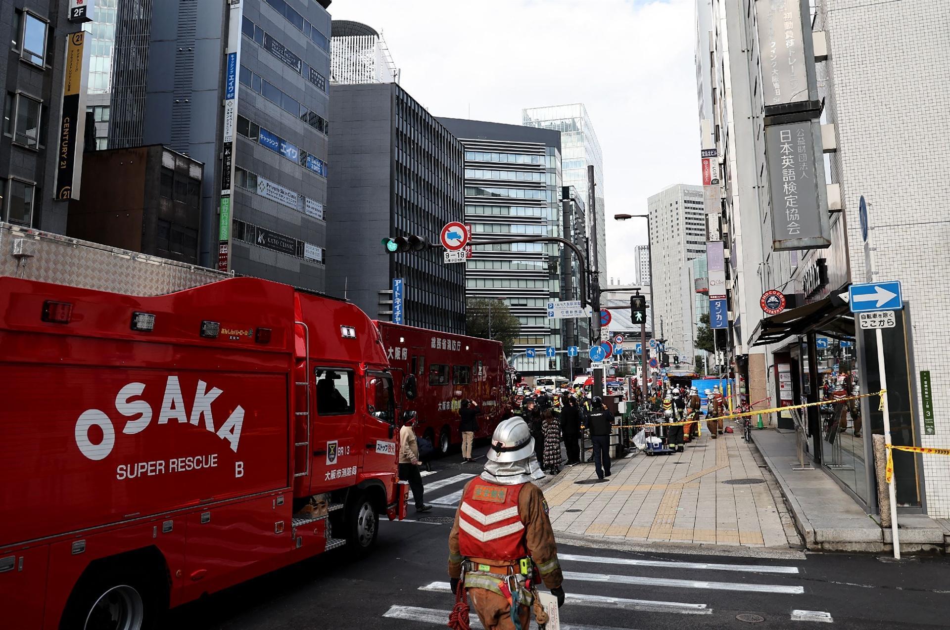 27 feared dead in building fire in Osaka