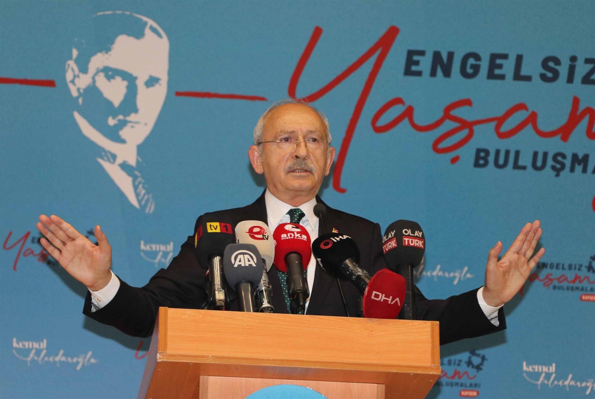 CHP leader vows to recover ailing economy if they come to power