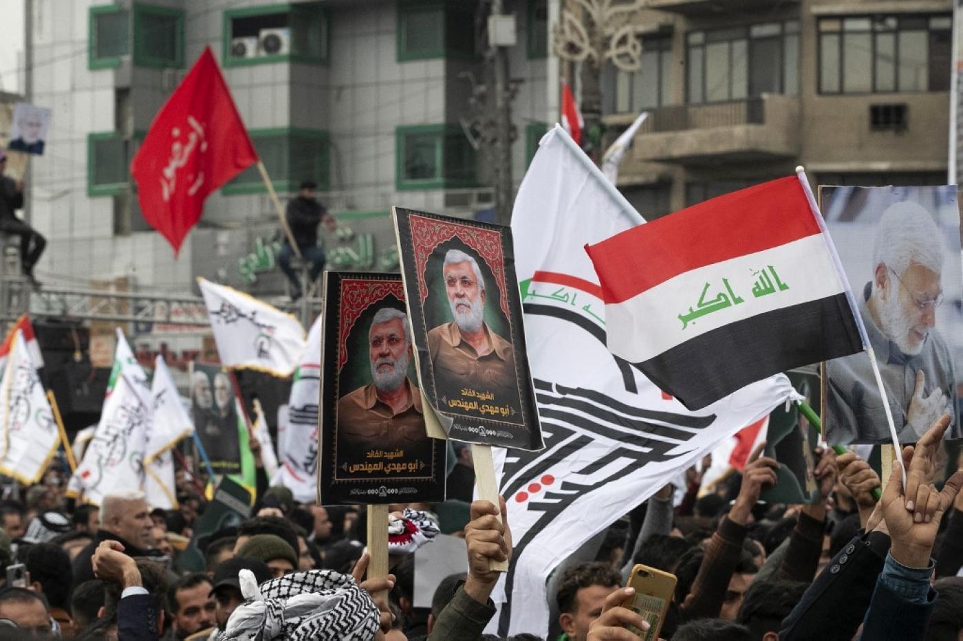 Thousands rally in Iraq to mark 2020 killing of Iran general
