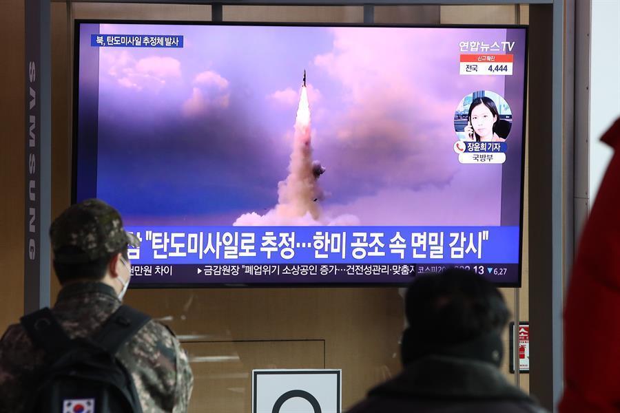 North Korea fires suspected ballistic missile into sea