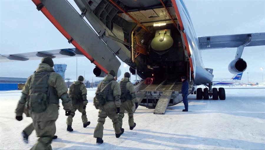 Russia-led troops sent to Kazakhstan as ’dozens’ killed in unrest
