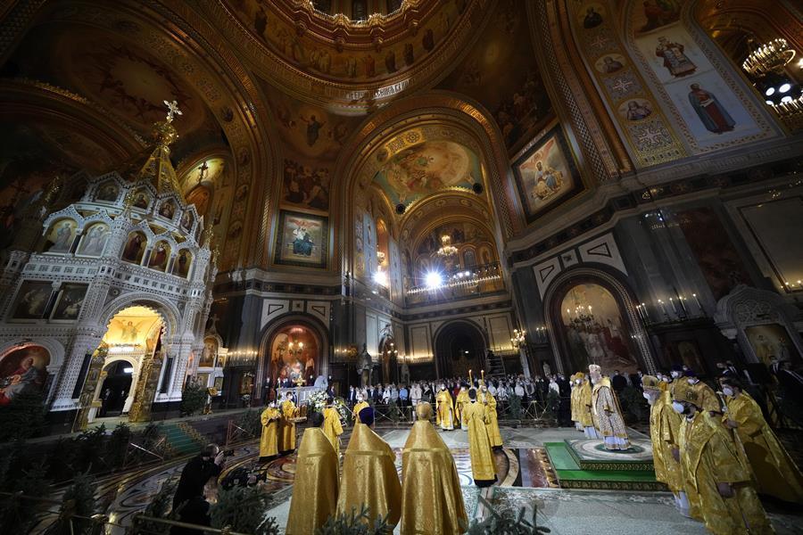 Orthodox observe Christmas amid virus concerns