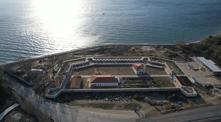 Restoration of key castle during WWI about to end