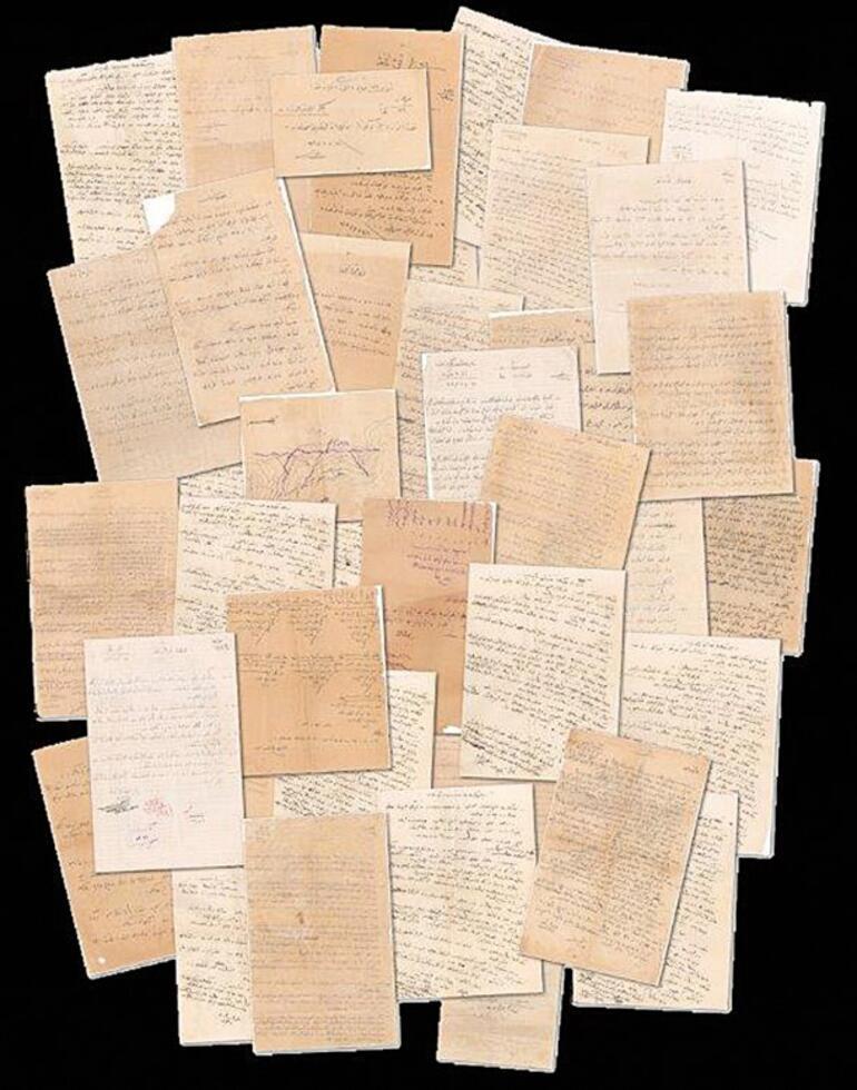 Series of historical documents, photos from key battle seized