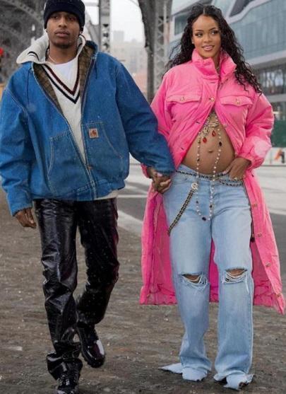 Rihanna expecting first baby with rapper A$AP Rocky