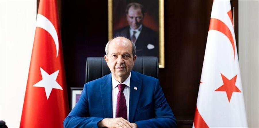 Turkish Cypriot leader receives UN envoy, reiterates his 2-state solution