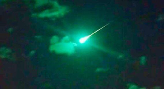 Green light in Istanbul’s skies meteor: Space agency
