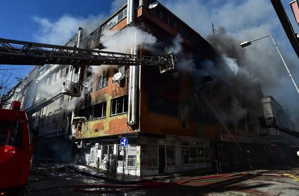 Three arrested over Istanbul textile factory fire