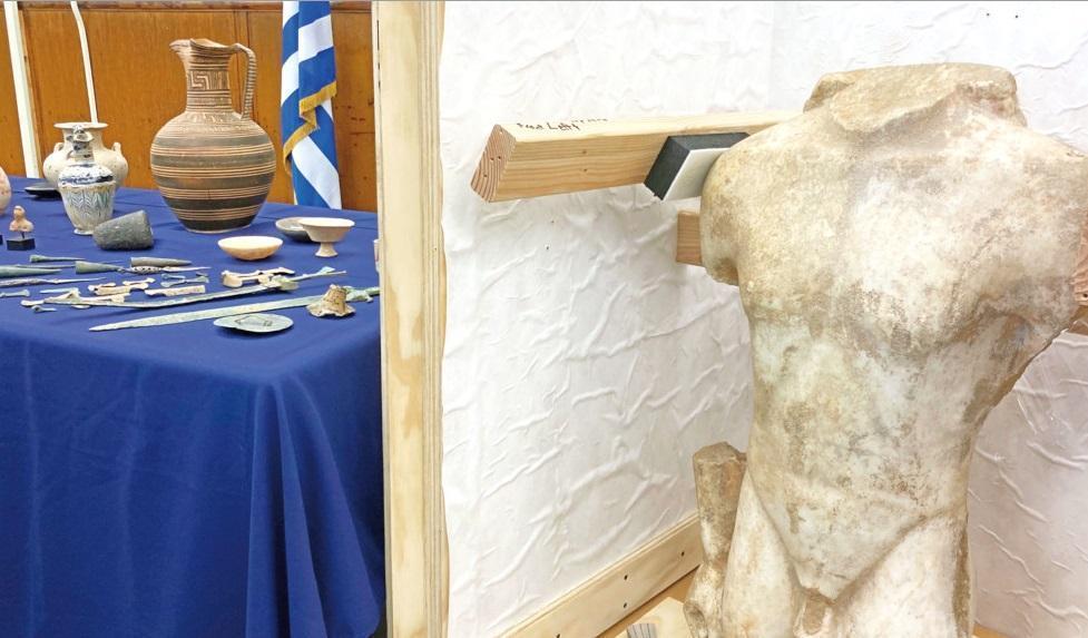US returns artifacts worth $20 million to Greece