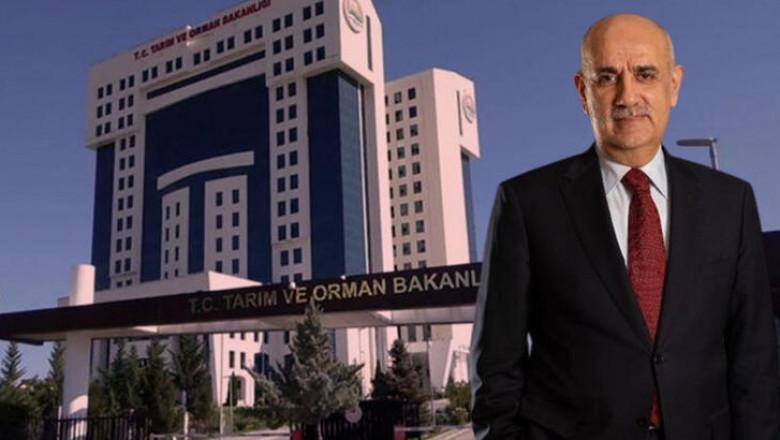 President Erdoğan replaces agriculture minister