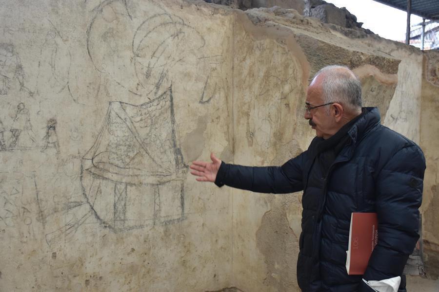 Ship graffiti reveals İzmir significant port city in history
