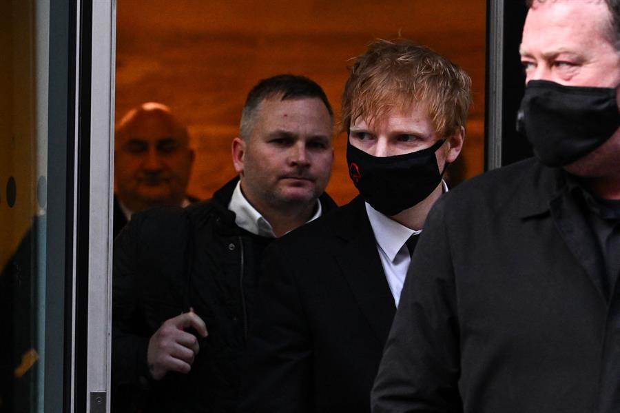 UK court stages mistaken world debut of Ed Sheeran song