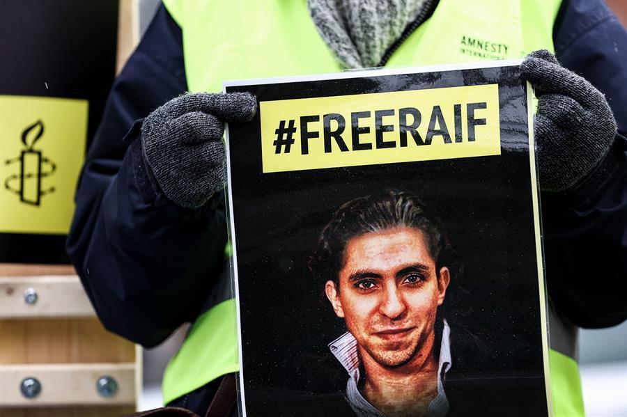 Saudi blogger Raif Badawi released after 10 years in prison