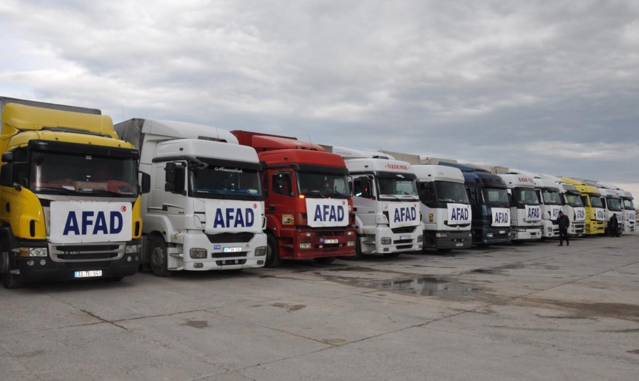 Turkey sends humanitarian aid to Lebanon