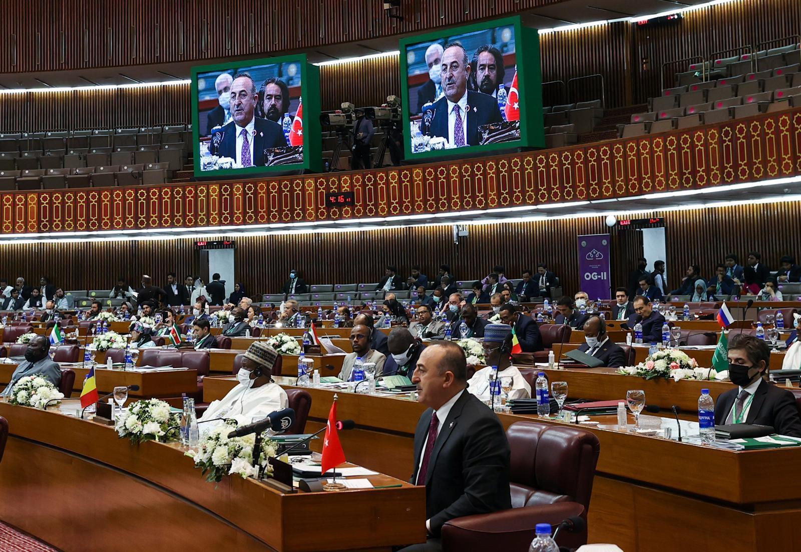Turkish FM urges Islamic world to stay united against challenges