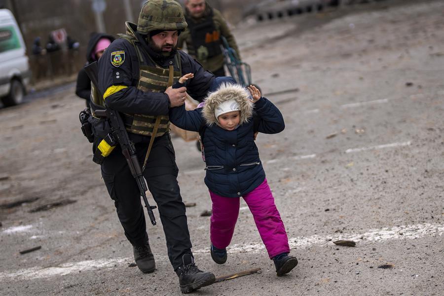 Ukraine urges global protests against Russia’s month-old war